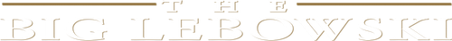 The Big Lebowski logo