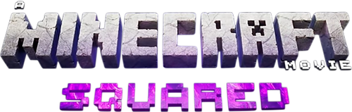 A Minecraft Movie Squared logo