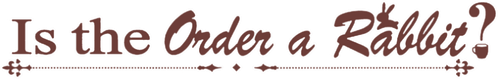 Is the Order a Rabbit? logo
