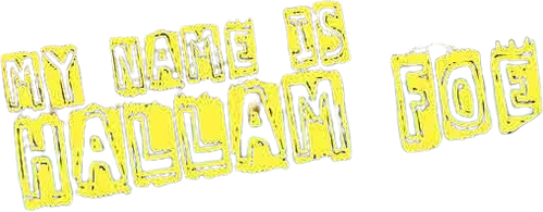 My Name is Hallam Foe logo