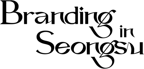 Branding in Seongsu logo