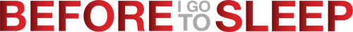 Before I Go to Sleep logo