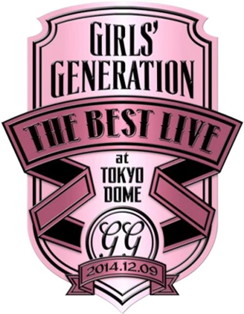 Girls' Generation -THE BEST LIVE- at Tokyo Dome logo