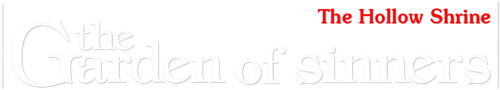 The Garden of Sinners: The Hollow Shrine logo