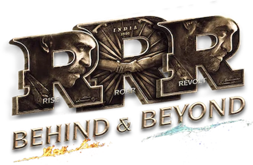 RRR: Behind & Beyond logo