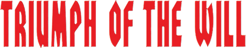 Triumph of the Will logo