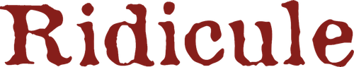 Ridicule logo