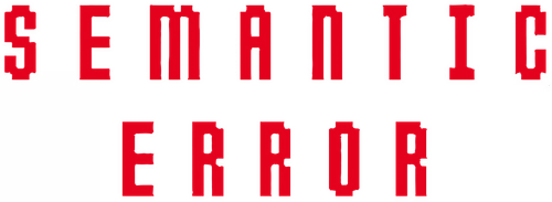 Semantic Error logo