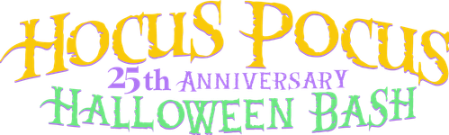 Hocus Pocus 25th Anniversary Halloween Bash logo