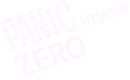 Panique année zéro logo