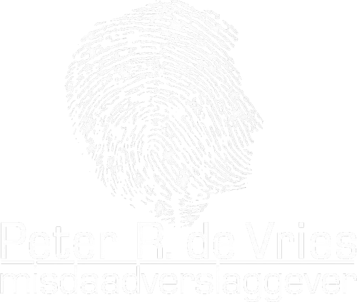 Peter R. de Vries: Misdaadverslaggever logo