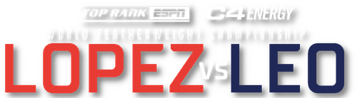 Luis Alberto Lopez vs. Angelo Leo logo