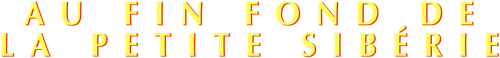 Au fin fond de la petite Sibérie logo
