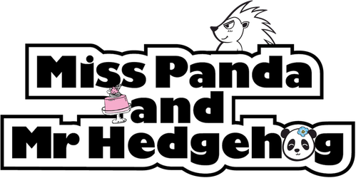 Miss Panda and Mr Hedgehog logo