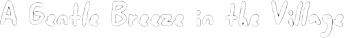 A Gentle Breeze in the Village logo