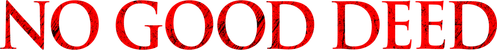 No Good Deed logo