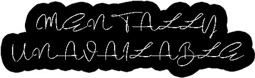 Mentally Unavailable logo