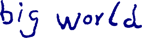 Big World logo