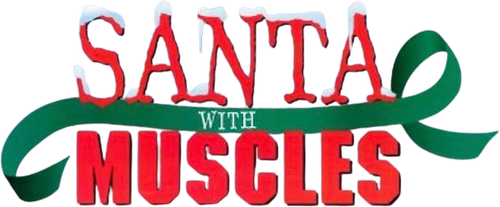 Santa with Muscles logo