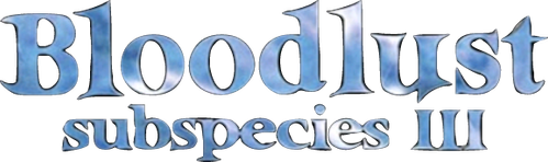 Bloodlust: Subspecies III logo