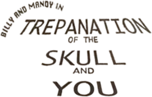 Billy and Mandy in: Trepanation of the Skull and You logo