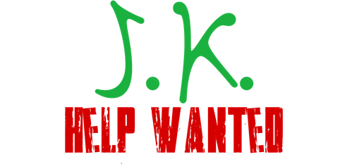 J.K. Help Wanted logo