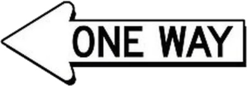One Way logo
