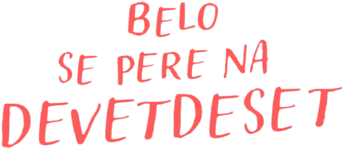 Belo se pere na devetdeset logo