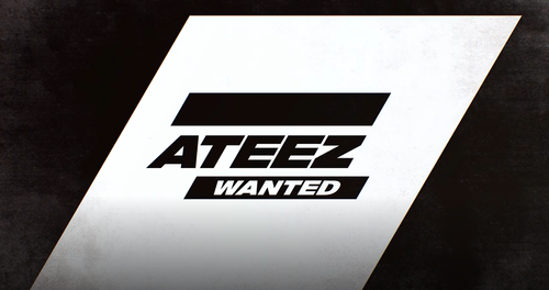 ATEEZ WANTED logo