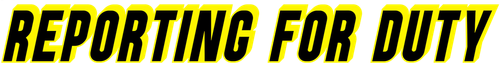 Reporting for Duty logo