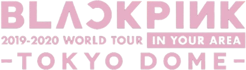 Blackpink 2019-2020 World Tour in Your Area Tokyo Dome logo