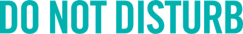 Do Not Disturb logo