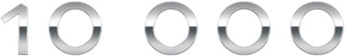 10 000 logo