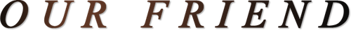 Our Friend logo