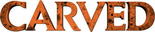 Carved logo