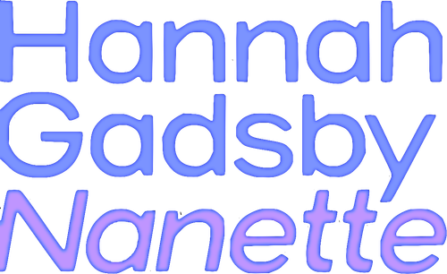 Hannah Gadsby: Nanette logo