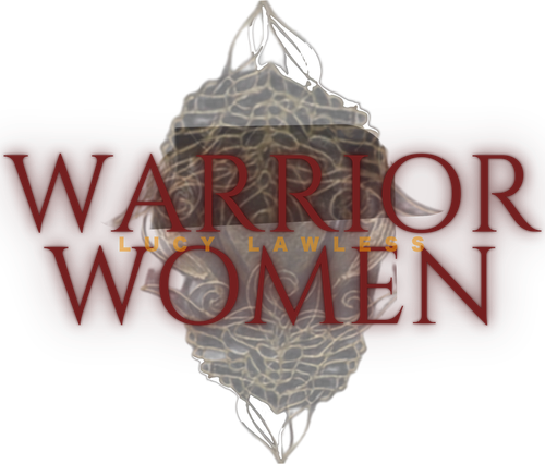 Warrior Women with Lucy Lawless logo