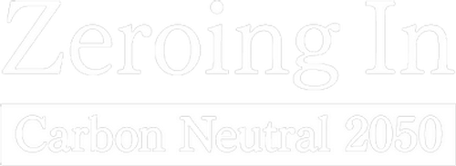 Zeroing In: Carbon Neutral 2050 logo