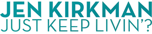 Jen Kirkman: Just Keep Livin'? logo