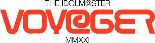 アイドルマスターシリーズ イメージソング2021『VOY@GER』​ logo