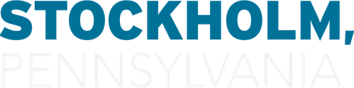 Stockholm, Pennsylvania logo