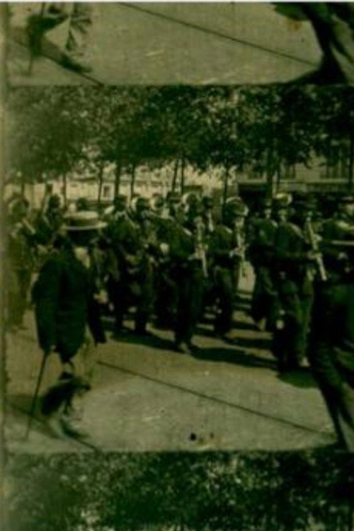 Défilé d'un régiment (musique en tête)