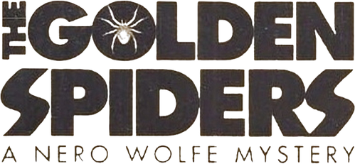 The Golden Spiders: A Nero Wolfe Mystery logo