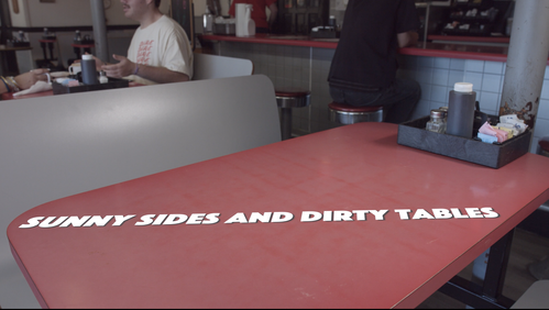 Sunny Sides and Dirty Tables logo