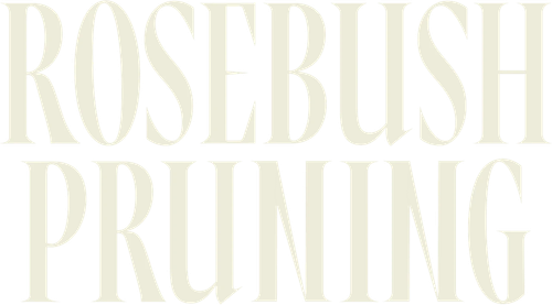 Rosebush Pruning logo