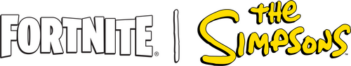 Fortnite x Les Simpson logo