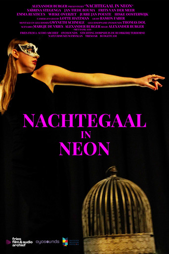Nachtegaal in neon