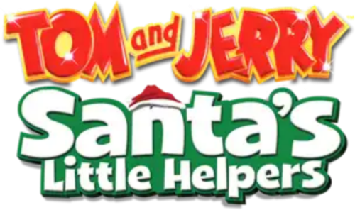 Tom and Jerry Santa's Little Helpers logo