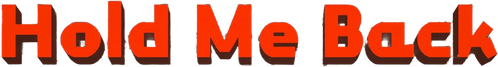 Hold Me Back logo