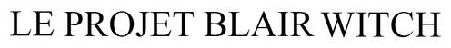 Le Projet Blair Witch logo